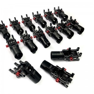 V4 z30/z25 cnc alumínium hajtogató kar cső a dia 30 mm -hez/25 mm automatikus kettős csavaros reteszelés&rugó