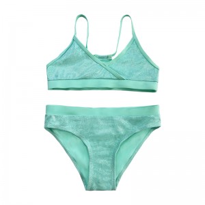 Egyrészes egységes színű fürdőruhák gyerekeknek