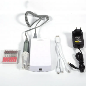 Nagykereskedelmi hordozható körömfúró körömfúró -fogantyú körömfúró -tartozékok erős kézidarab tartalék alkatrész rozsdamentes acél 20 EU 3 csap