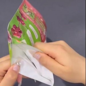 Népszerű felállt cipzáras tasak a savófehérje porcsomagoláshoz kávécsomagoláshoz