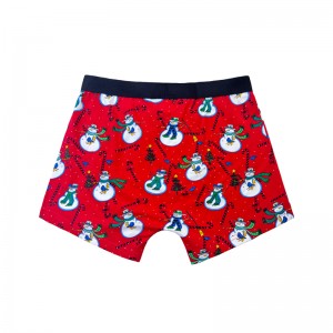 Egyéni logó kiváló minőségű felnőtt lélegző boxer, szilárd színű, férfi alsónadrágokkal