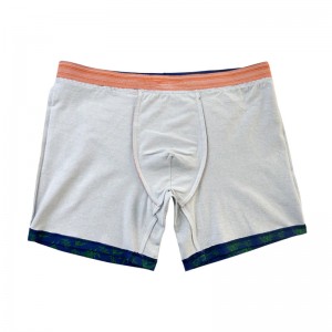Divat teljesnyomtatott sima színű fehérnemű férfiak karácsonyi boxer rövidnadrág testreszabja a kényelmes lágy férfiakat