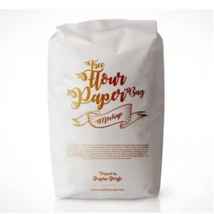 Nagykereskedelmi egyedi 1 kg 2 kg 5 kg 10 kg újrahasznosítható állványnégy oldalsó tömítés gabona mylar búza por kukorica lisztcsomagoló táska