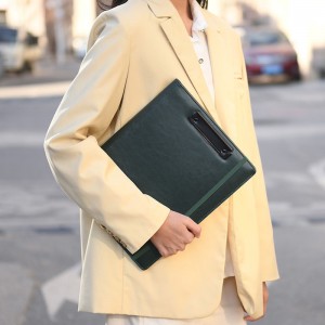 Bőr vágólap partfólió Jegyzettömb formák Tartók dokumentum tok A4 A5