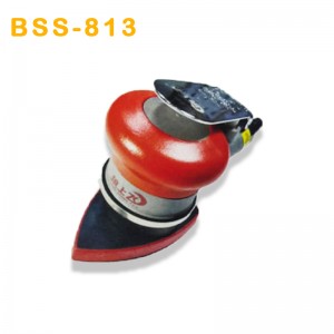 Háromszög alakú pneumatikus csiszoló rezgő hardver polírozás és rozsda eltávolító csiszolópapír száraz daráló