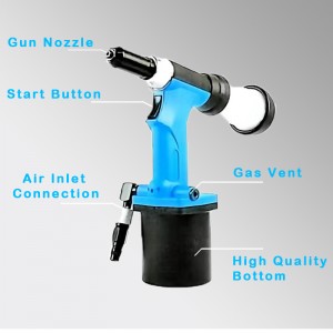 Ön szünet húzza meg a körömpisztoly erős harapás szegecs pisztolyt