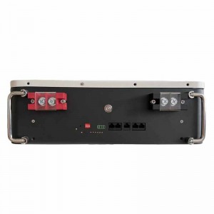 Lítium teljesítményfalra szerelt 5kWh 10kWh 51,2 V 100a 200anapenergia -rendszer 48 V LIFEPO4 HOME ENERGIA TÁROLÁS