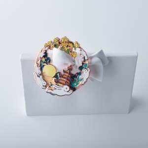 Testreszabott lakkozott üveg jelvény, ingyenes minta díj, kollekcióhoz alkalmas, arany fém jelvény varázsa, PIN -kód, bevonat