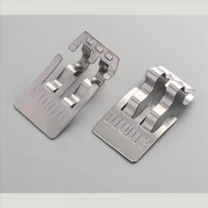 Fém bélyegző alkatrészek Réz Acél Elektromos Elektromos Elektronikus Érintkező az akkumulátorral érintkező repesz