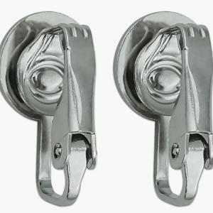 Hivatalos bucknell bölény klip-Fülbevalókon - magas-Minőségi fémötvözet, epoxi-Bevont,nem-Szükséges piercing, játéknap ékszerek öregdiákok számára & Rajongók