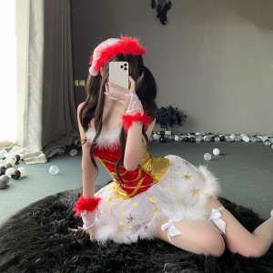 Új - stílus karácsonyi jelmezek, plusz - Méretstílusok Európának és Amerikának. Megfelelő karácsonyi partikra, a klub DS színpadi teljesítménye 101 ár:$89,99