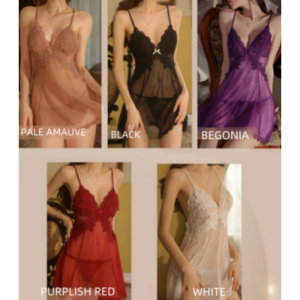 Szexi fehérnemű. Egy látás - az egész tiszta csúszós ruha tiszta - még - Csábító stílus, a háló- és csipke splicing -rel, épített - melltartóban ésnyitott - Visszafékes design899 Ár:$99,99