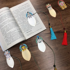 Kínai opera maszk könyvjelző