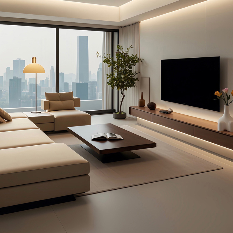 A minimalista belső terek felé mutató globális trend a matt szélű sávok iránti igényt ösztönzi