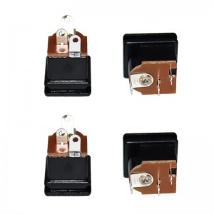 DC aljzat DC-207, közvetlen beillesztési audio aljzat, kettő-PIN -kód réz tű teljesítménytöltő aljzat