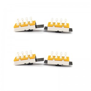 Slide kapcsoló SS23L16,nagy áram, három-helyzet, dupla-8. sor-PIN -kód, aprító kapcsoló, függőleges csúszó kapcsoló a mechanikus berendezésekhez