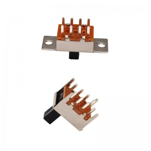 Slide kapcsoló SS23H25 játékok, elektromos készülékek, fejhallgató, audio berendezés, csúszó kapcsoló,nagy áram, függőleges csúszda kapcsoló