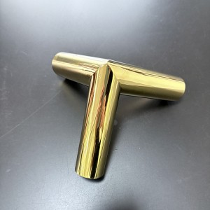 Zotye rozsdamentes acél arany galleikát háromszög alakú három-dimenziós üreges állvány dísz