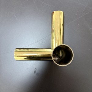 Zotye rozsdamentes acél arany galleikát háromszög alakú három-dimenziós üreges állvány dísz