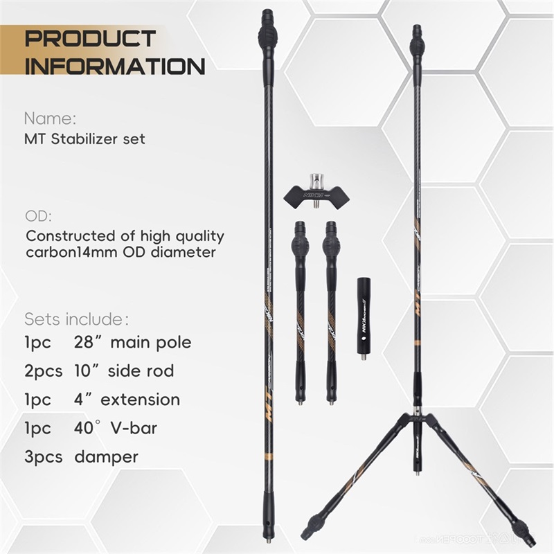 Nika íjászat 240128 MT OD14MM karbon stabilizátorok