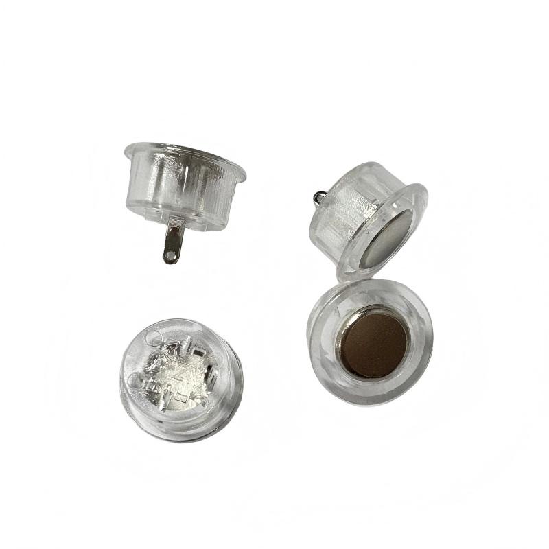 Tapintat kapcsoló (nincs fény) 12 mm-es süllyesztett szekrényekhez és szekrényekhez; 5 V érintés-szabályozható, szabályozható LED lámpa mozgásérzékelővel